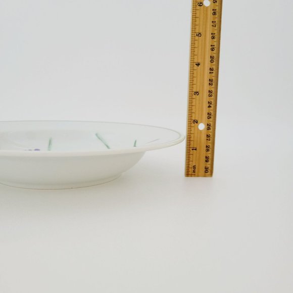 Mikasa Sketch Book Large Rim Soup Bowls (2) Summer Wild Flower, Japan c.1980s - Picture 10 of 10